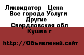 Ликвидатор › Цена ­ 1 - Все города Услуги » Другие   . Свердловская обл.,Кушва г.